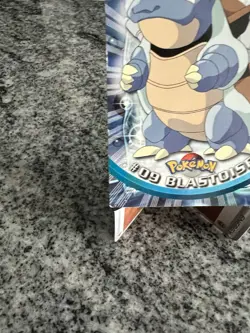 Pokemon Topps Blastoise #09 TV Animation Series 1 Blue Logo - Image 5