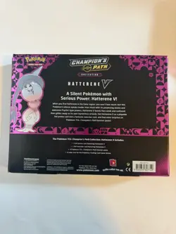 Pokemon TCG Champions Path Hatterene V Collection Box New Factory Sealed - Image 2