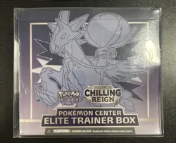 Pokemon Sword & Shield Chilling Reign PC ETB Ice Rider Pokemon Center ETB Sealed - Image 1