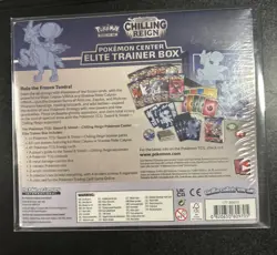 Pokemon Sword & Shield Chilling Reign PC ETB Ice Rider Pokemon Center ETB Sealed - Image 2