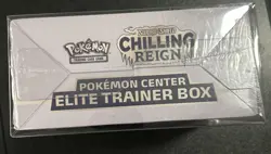 Pokemon Sword & Shield Chilling Reign PC ETB Ice Rider Pokemon Center ETB Sealed - Image 5