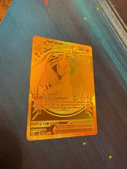 Mega Charizard Y ex 294/217 Ascended Heroes Pokemon Card Gold Hyper Rare - Image 2