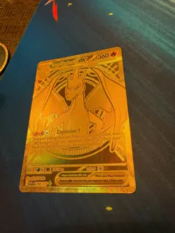 Mega Charizard Y ex 294/217 Ascended Heroes Pokemon Card Gold Hyper Rare - Image 3