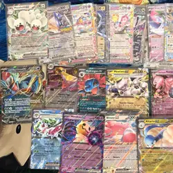 Pokemon TCG ex Card Bundle Lot x30 Mewtwo Zekrom Random Mixed Cards - Image 4