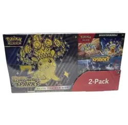 Pokemon TCG Surging Sparks Costco Bundle ETB & Booster Bundle Sealed ✅ FREE SHIP - Image 1