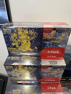 Pokemon TCG Surging Sparks Costco Bundle ETB with Booster, New Sealed, UK - Image 2