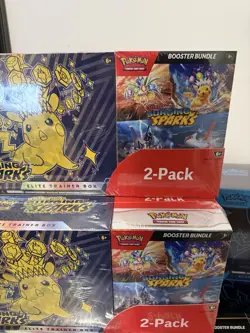 Pokemon TCG Surging Sparks Costco Bundle ETB with Booster, New Sealed, UK - Image 3