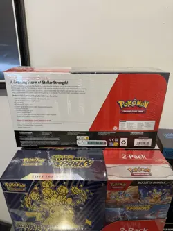 Pokemon TCG Surging Sparks Costco Bundle ETB with Booster, New Sealed, UK - Image 4