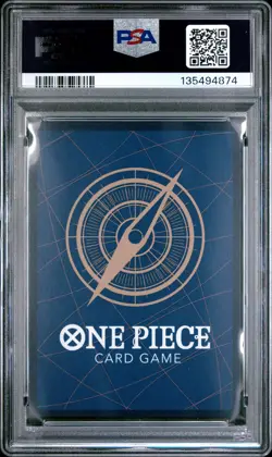 2025 ONE PIECE JPN OP11-A FIST OF DIVINE SPEED #118 MONKEY D. LUFFY PSA 10 - Image 2