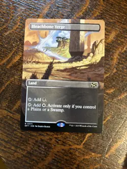 Bleachbone Verge (Borderless) Aetherdrift Regular NM-M Unplayed MTG 0371 Hoxs - Image 1