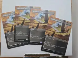 BLEACHBONE VERGE Magic MTG Aetherdrift Borderless - Image 1
