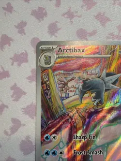 Arctibax 209/193 Paldea Evolved Illustration Rare Pokemon TCG Card NM - Image 3