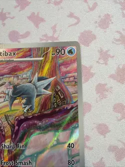 Arctibax 209/193 Paldea Evolved Illustration Rare Pokemon TCG Card NM - Image 4