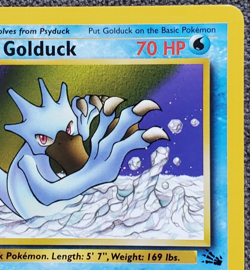 1st Edition Golduck - Fossil - #35/62 - Vintage Pokemon Card 1999 WOTC9 - Image 3
