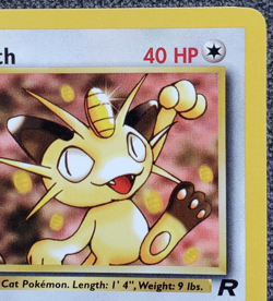 1st Edition Meowth - Team Rocket - #62/82 - Vintage Pokemon Card 2000 WOTC - Image 3