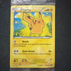 Pokemon Pikachu TCG Holo Card Promo *SEALED* McDonald's - Image 1