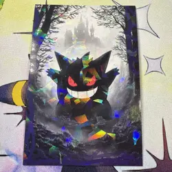 Cracked Ice Holo Gengar Database Non-TCG Pokemon Card - Image 1
