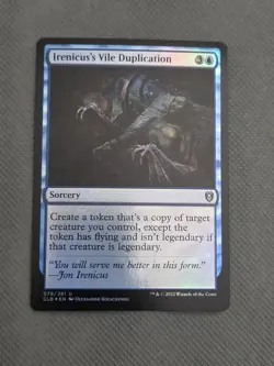 Irenicus's Vile Duplication Commander Legends: Battle for Baldur's Gate Foil - Image 1
