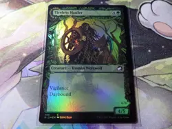 MTG Innistrad Midnight Hunt Tireless Hauler Dire Strain Brawler Showcase Foil - Image 2