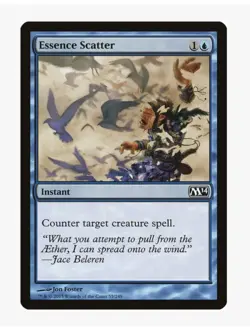 Essence Scatter | MTG | Magic 2014 (M14) | Counter Target Creature Spell | LP - Image 1