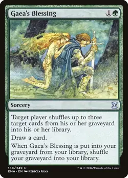 Gaea's Blessing 1x MtG Eternal Masters SP/NM - Image 1