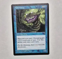 NM UNPLAYED MTG Chronotog Visions Reserved List Regular Rare Magic The Gathering - Image 1
