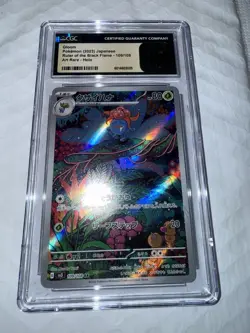 Pokemon CGC Pristine 10 Japanese Gloom AR SV3 Ruler of the Black Flame 109/108 - Image 3