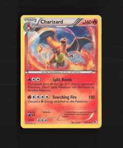 Charizard 20/149 Boundaries Crossed Cosmos Holo Rare Pokemon Card DMG - Image 1