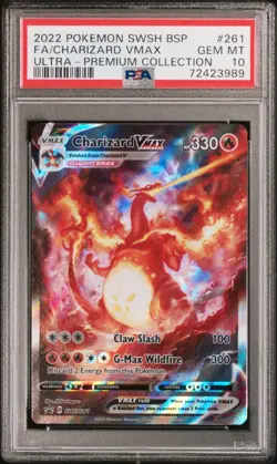 Pokemon TCG Charizard VMAX SWSH261 PSA 10 Gem Mint Ultra-Premium Collection - Image 1