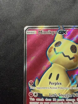 Pokemon Mimikyu GX 206/214 Full Art - Lost Thunder LP - Image 2