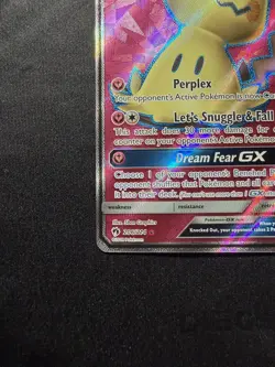 Pokemon Mimikyu GX 206/214 Full Art - Lost Thunder LP - Image 4