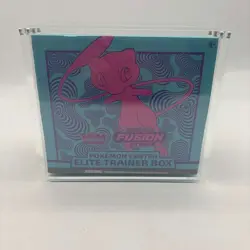 Pokemon Fusion Strike Pokemon Center Elite Trainer Box Sealed w/ Acrylic Case - Image 1