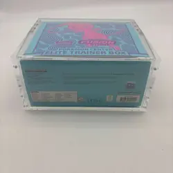 Pokemon Fusion Strike Pokemon Center Elite Trainer Box Sealed w/ Acrylic Case - Image 5