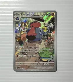 Pokemon Probopass 182/167 Sv06: Twilight Masquerade Holo - Image 1