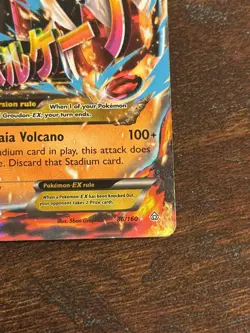 PRIMAL GROUDON EX 86/160 Holo Rare EX Primal Clash Pokemon LP - Image 4