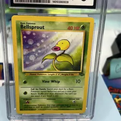 1999 Pokemon Bellsprout Jungle #49/64 CGC 8 - Image 4