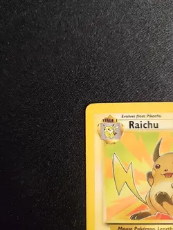 Pokemon Wotc 1999 Raichu 29/62 Fossil Regular - Image 2