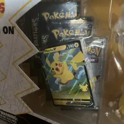 Pokemon Celebrations Premium Pikachu V max Figure Collection Sealed 820650809408 - Image 2