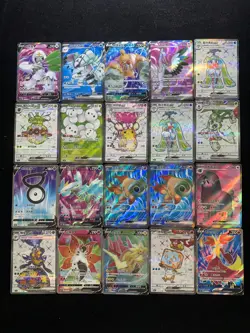 2025 Pokemon TCG S-Chinese Maushold ex Kyurem V Chi-Yu ex Holo Lot*20 BL25 - Image 2