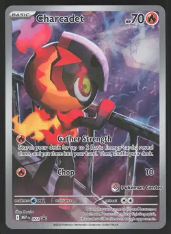 Charcadet 022 Pokemon Center Pokemon TCG Mega Promo NM - Image 1