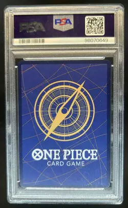 2024 One Piece Japanese Shanks Manga Alternate Art SR #OP09-004 PSA 10 GEM MINT - Image 2