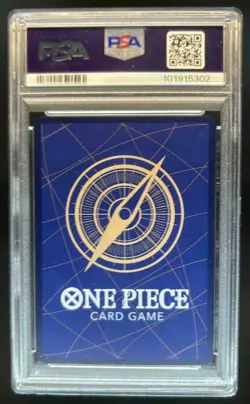 2024 One Piece Japanese Gol D. Roger Manga Alt Art Gold VAR #OP09-118c PSA 10 - Image 2