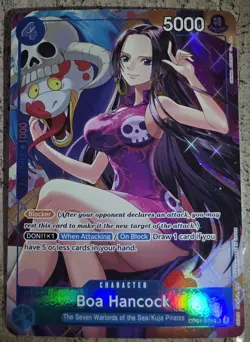 One Piece Boa Hancock Alt Art SR Premium Booster Best Vol. 1 PRB-01 English - Image 1