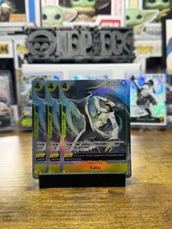Kaku (Alt Art) ST29-003 C (EGGHEAD) - ONE PIECE TCG English play set ( x3 ) - Image 1
