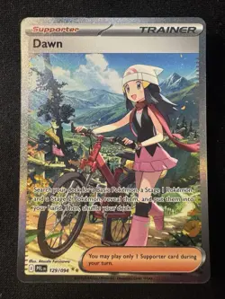 Pokemon TCG Dawn SIR Phantasmal Flames 129/094 English Near Mint - Image 1