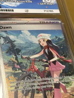 Dawn 129/094 SIR Phantasmal Flames ACE 10 Perfect Sub Grades Pokemon TCG - Image 3