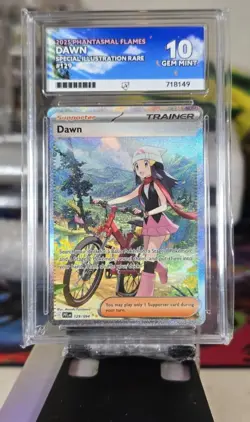 Dawn 129/094 SIR Phantasmal Flames ACE 10 Perfect Sub Grades Pokemon TCG - Image 1