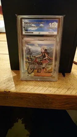 Dawn 129/094 SIR Phantasmal Flames ACE 10 Perfect Sub Grades Pokemon TCG - Image 1