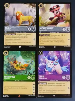 Disney Lorcana - Into the Inklands- Base Singles 1-204 You Pick the Card - Image 1