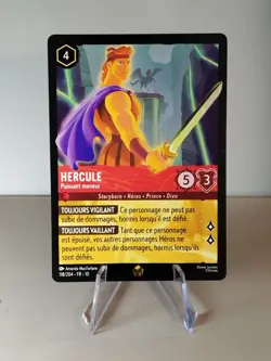 LORCANA FR - Chapitre 10 118/204 Hercule - Legendaire non Foil Neuf - Image 1